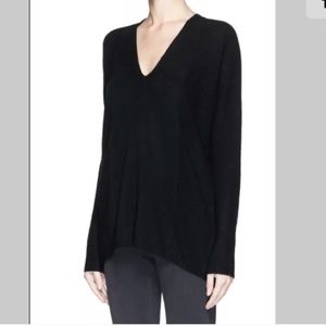 Vince 100% cashmere double v neck sweater